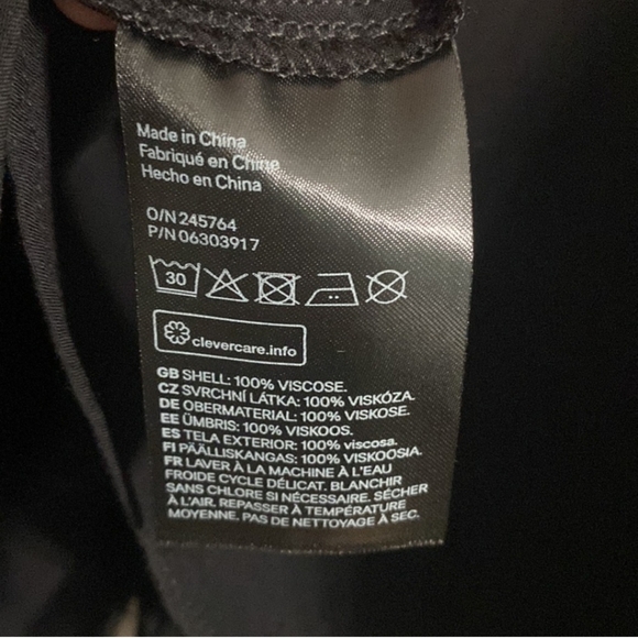 Divided Black Off-the-Shoulder Peasant Style Blouse Size 12 - Picture 4 of 10